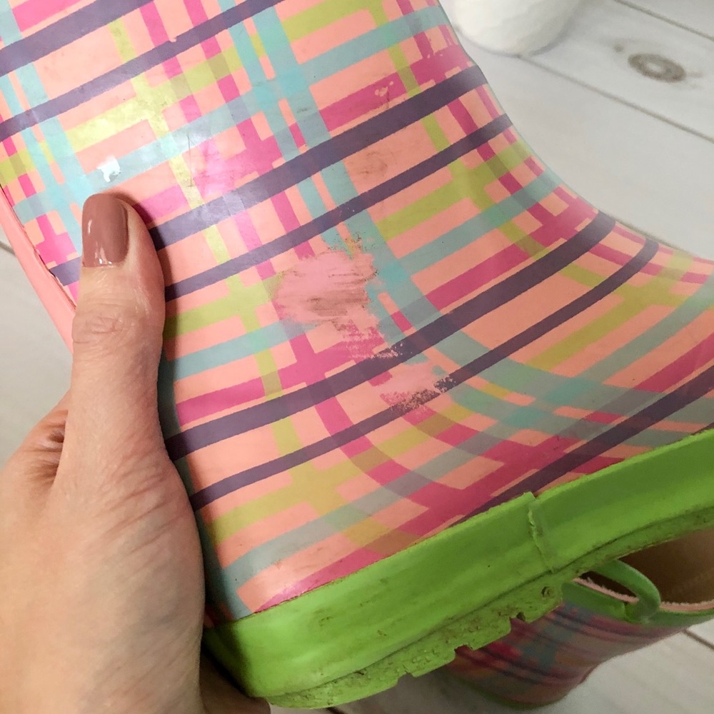 Girl Rain Boots Size 12 - Picture 4 of 4